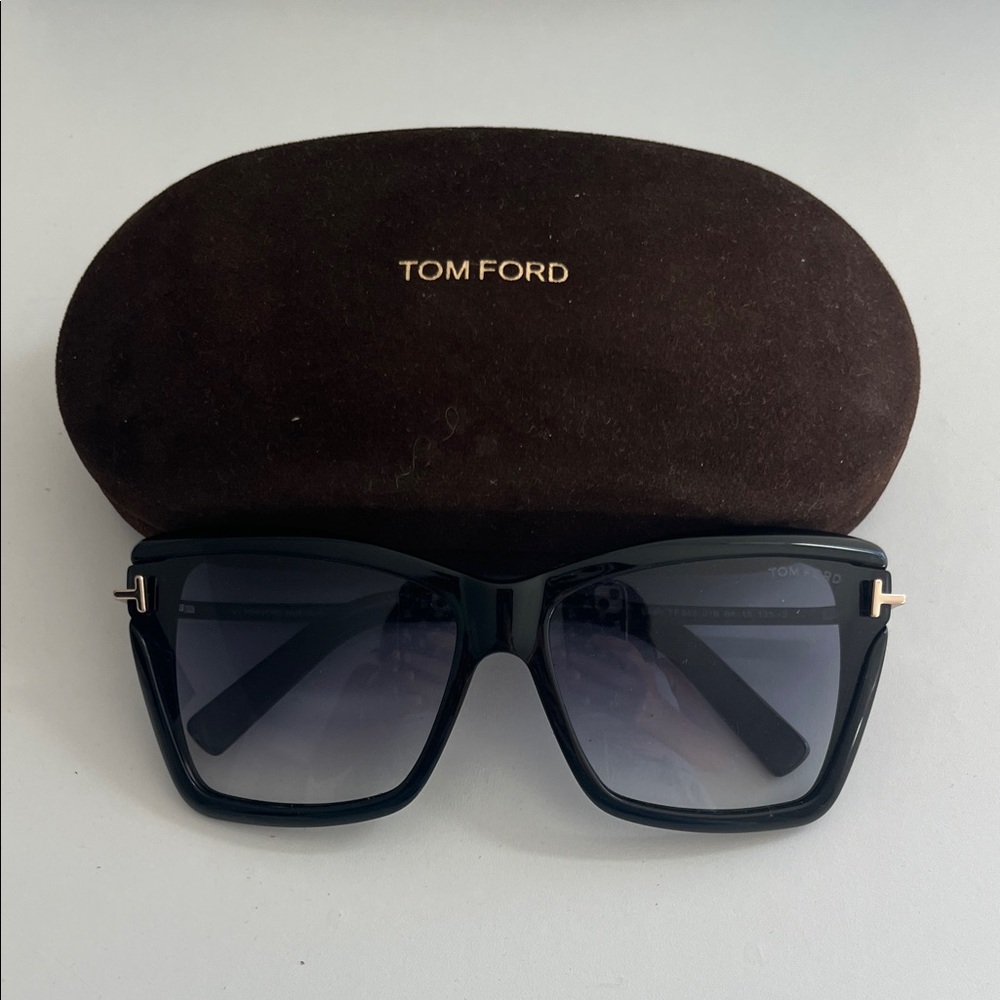 Tom Ford Black Square Sunglasses